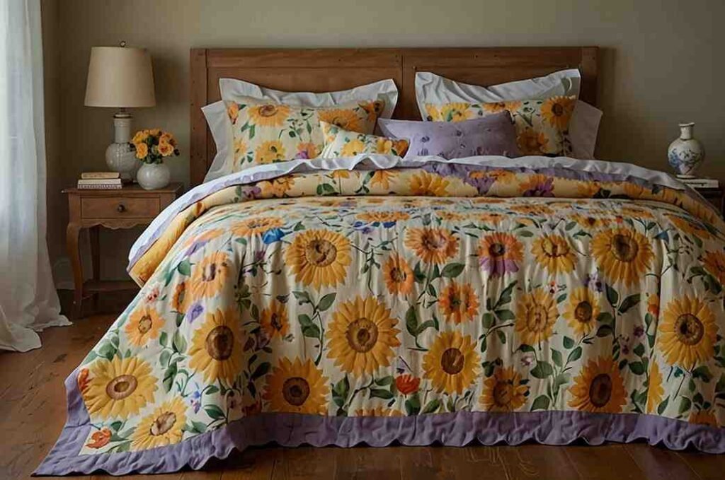 French Country Floral Quilts
