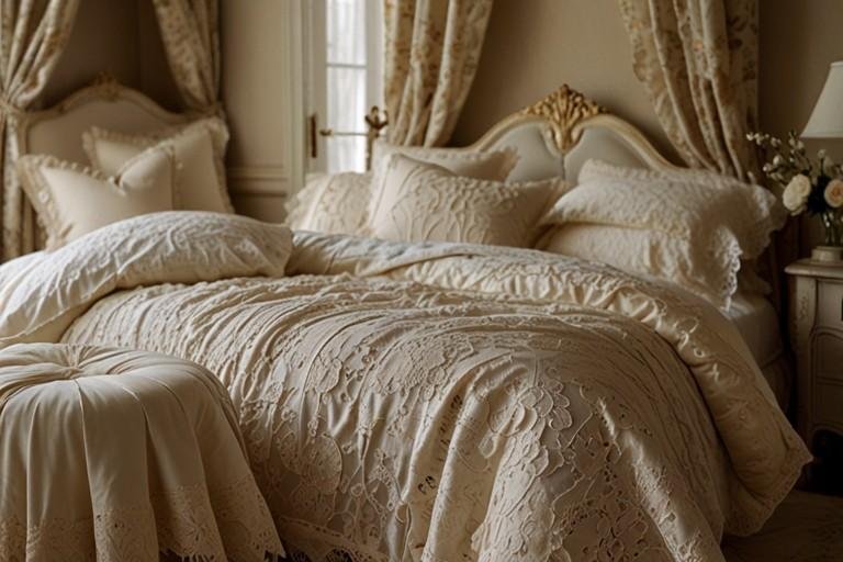 French Lace Bedding for Elegance
