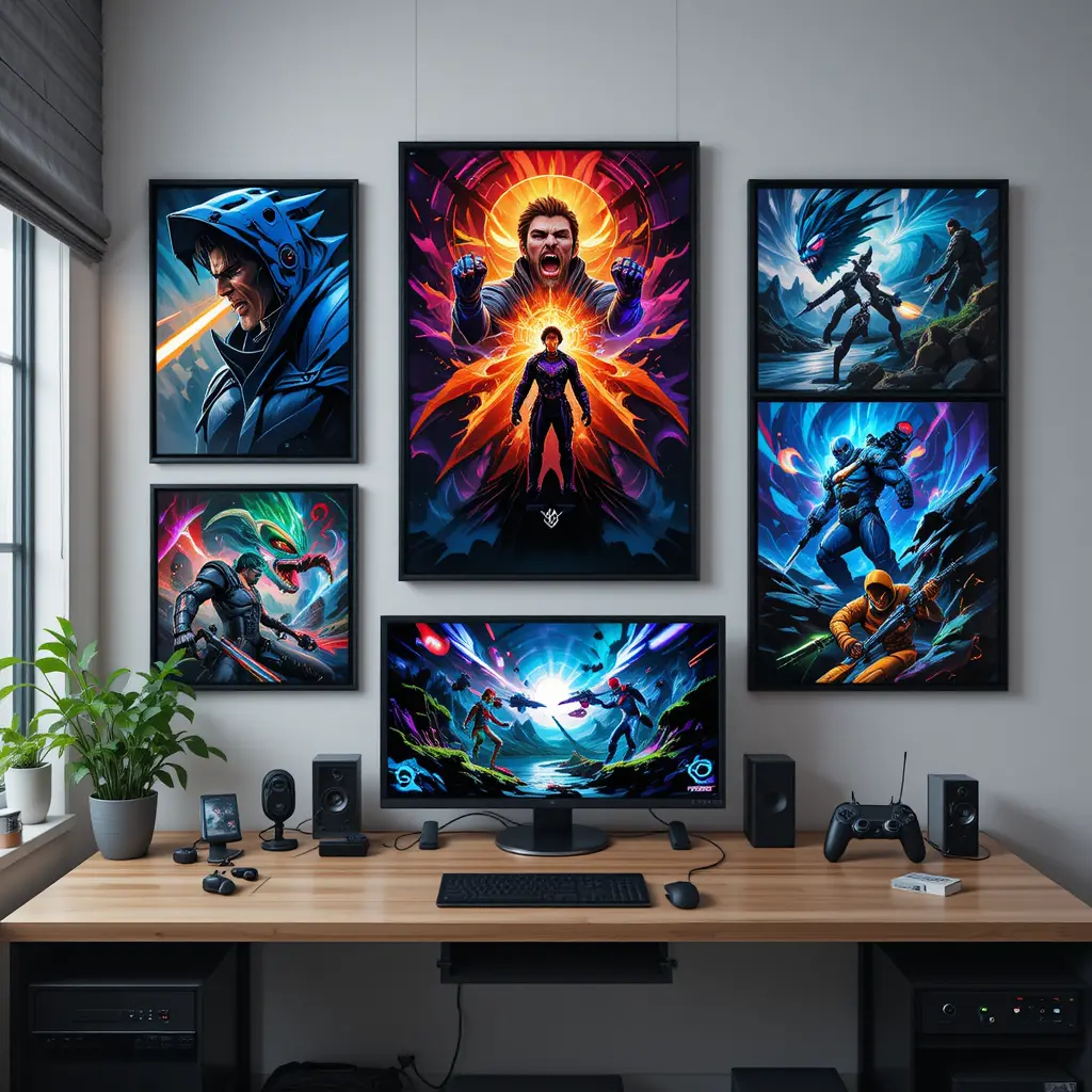 Game-Themed Artwork