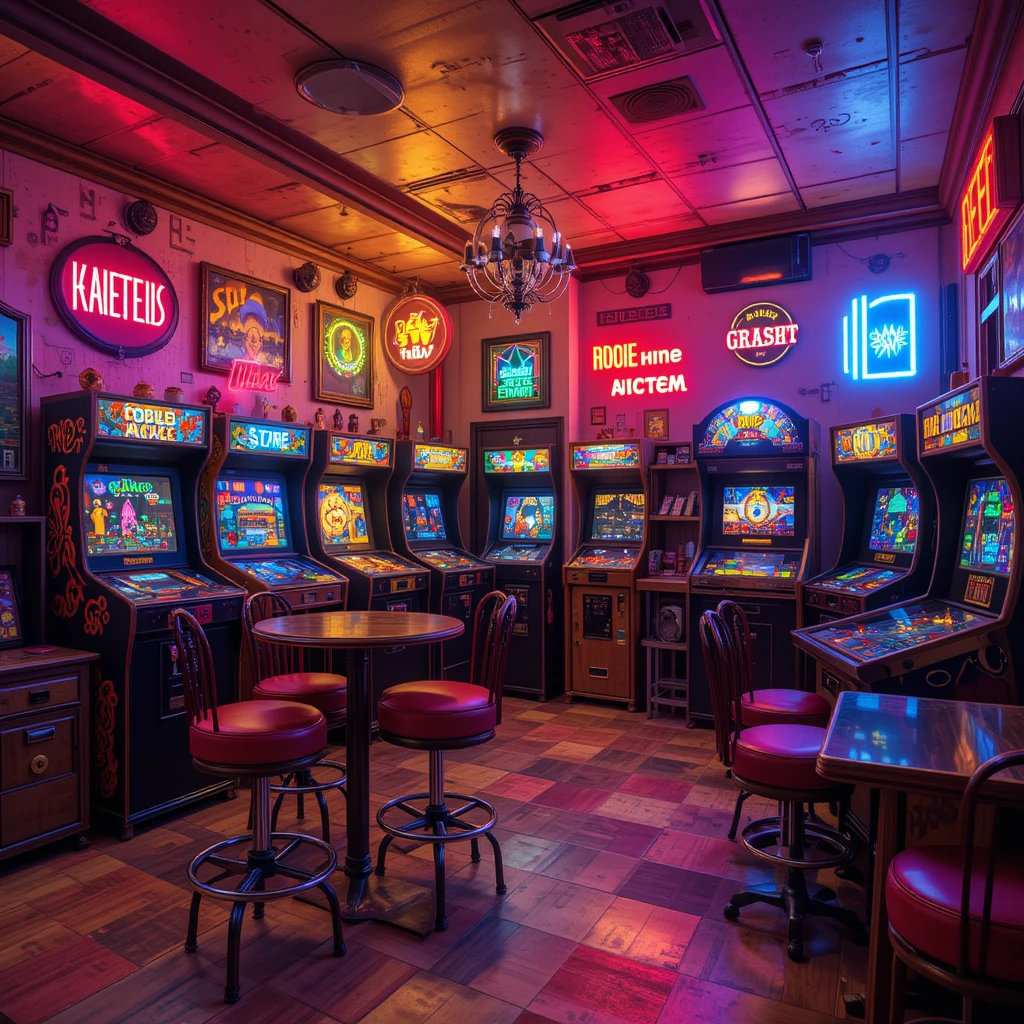 Gamer’s Arcade Room