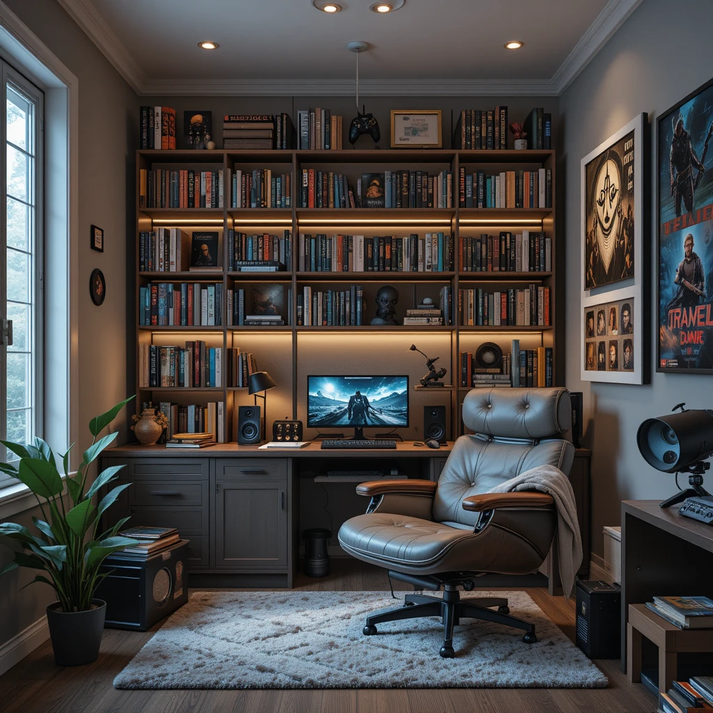 Gamer’s Library Nook