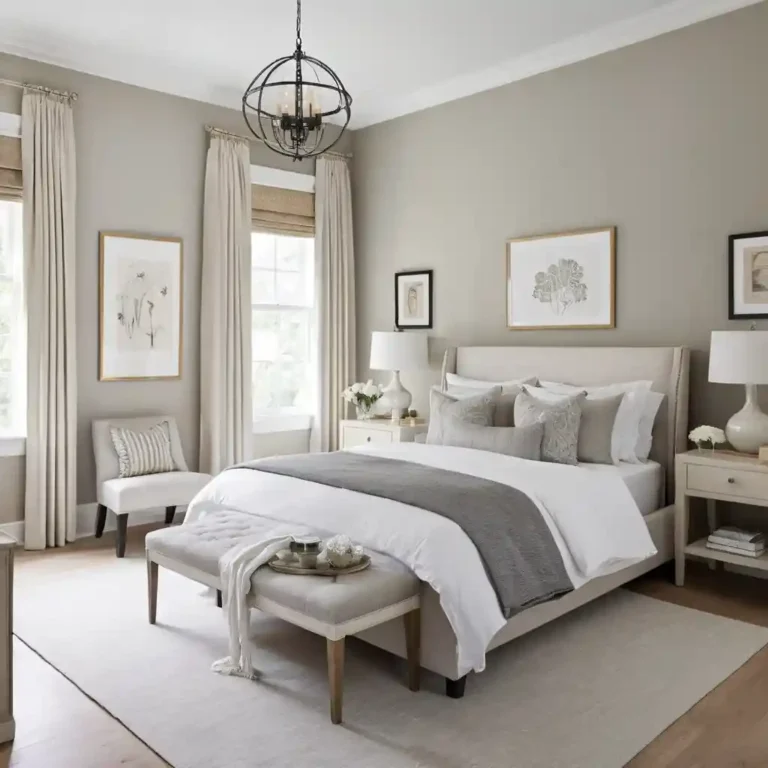 Go for a Neutral or Monochrome Palette