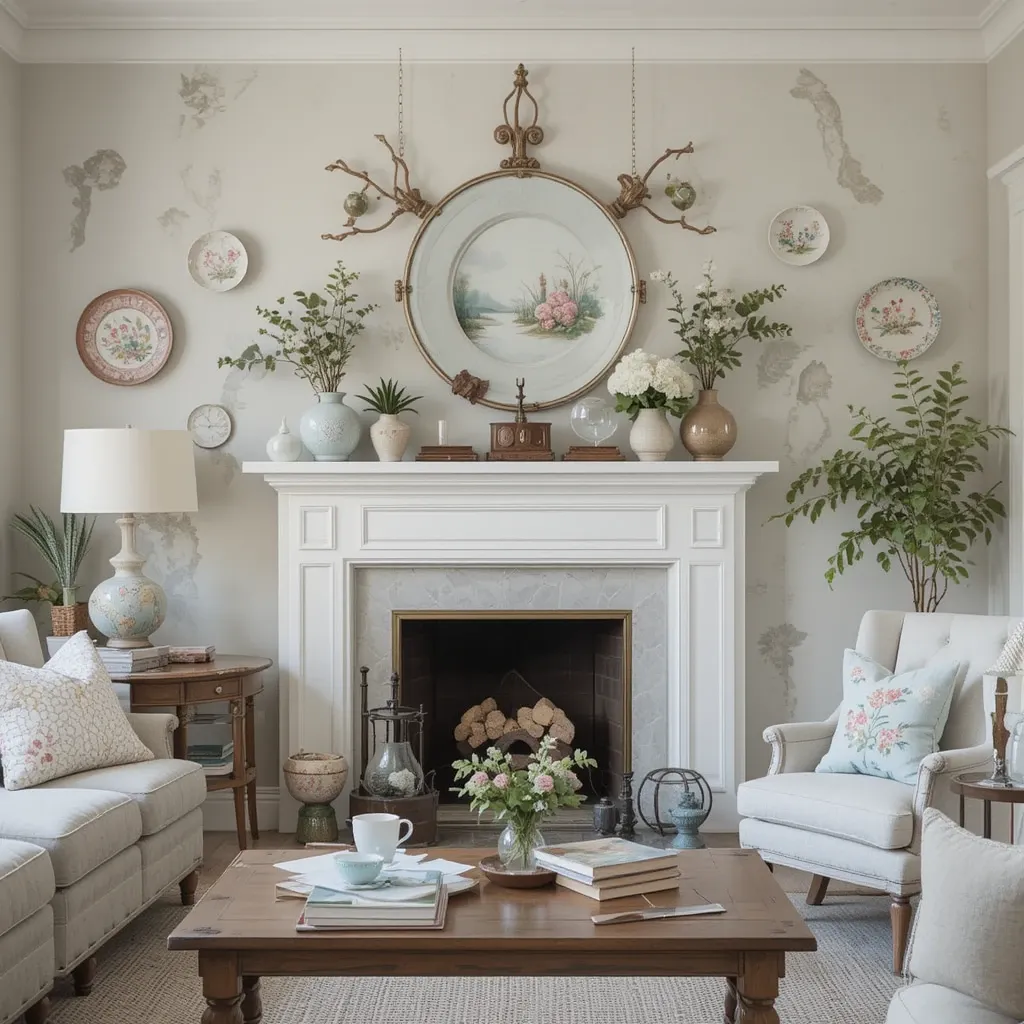 Hand-Painted Decorative Plates