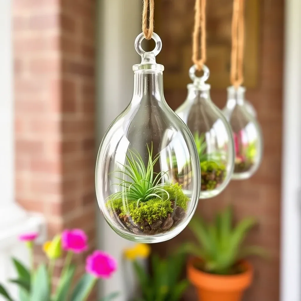 Hanging Glass Terrariums