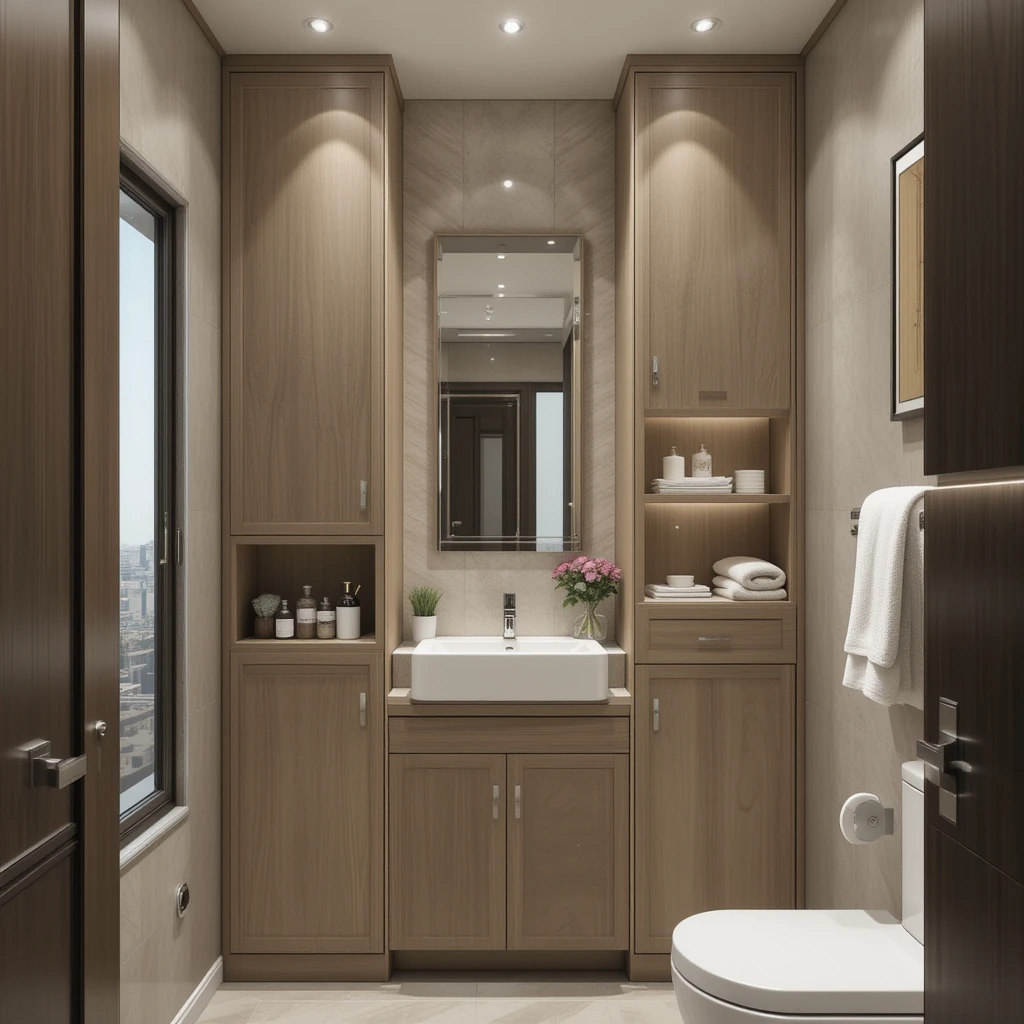 Install Vertical Storage Cabinets