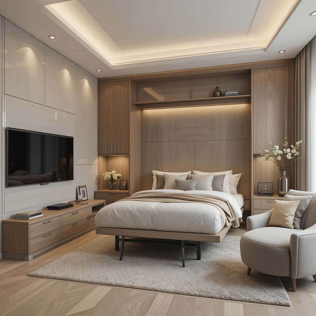 Install a Foldable Wall Bed