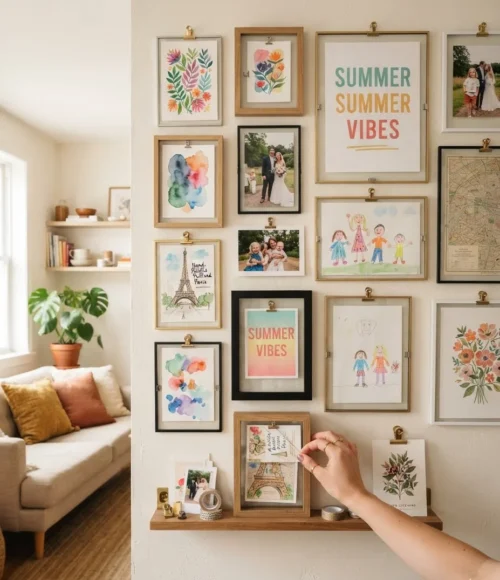 Interactive Gallery Wall