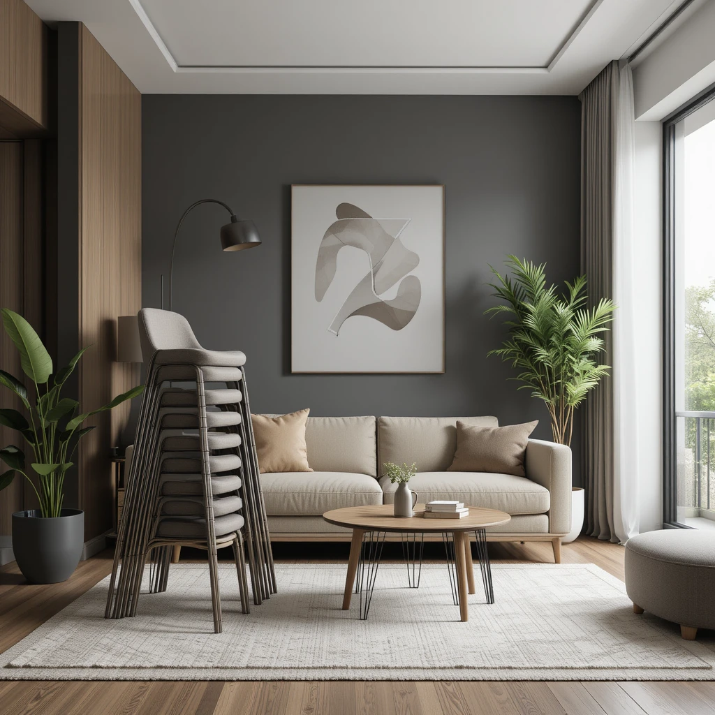 Invest in Stackable Furniture