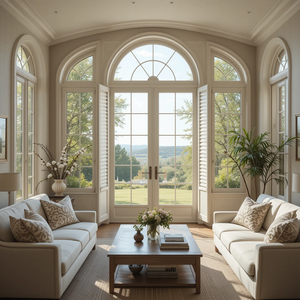 Large French-Style Windows