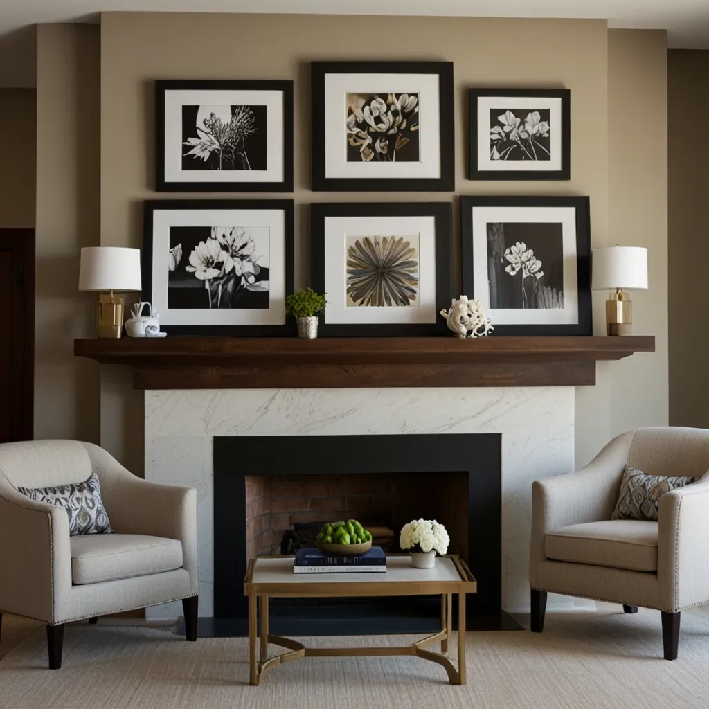 Layered Framed Artwork