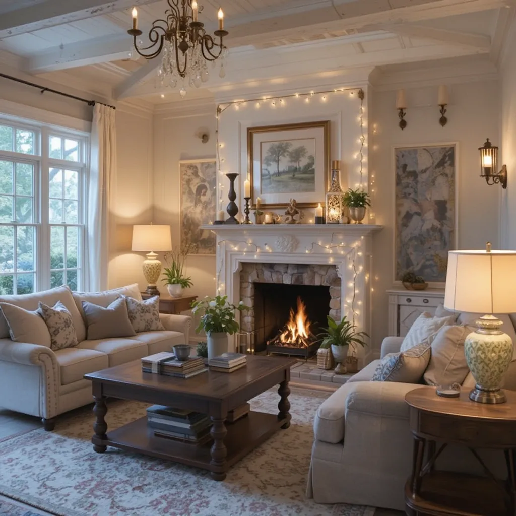 Layered Lighting with Fairy Lights