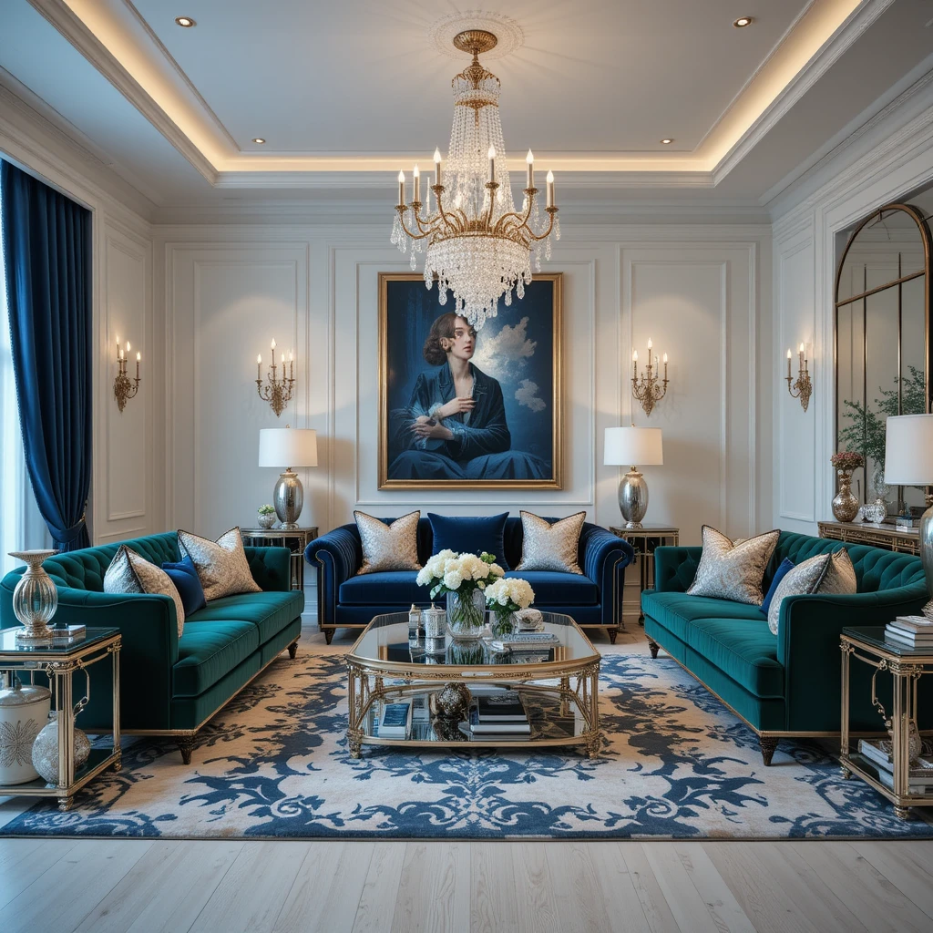 Luxurious Glam Living Room