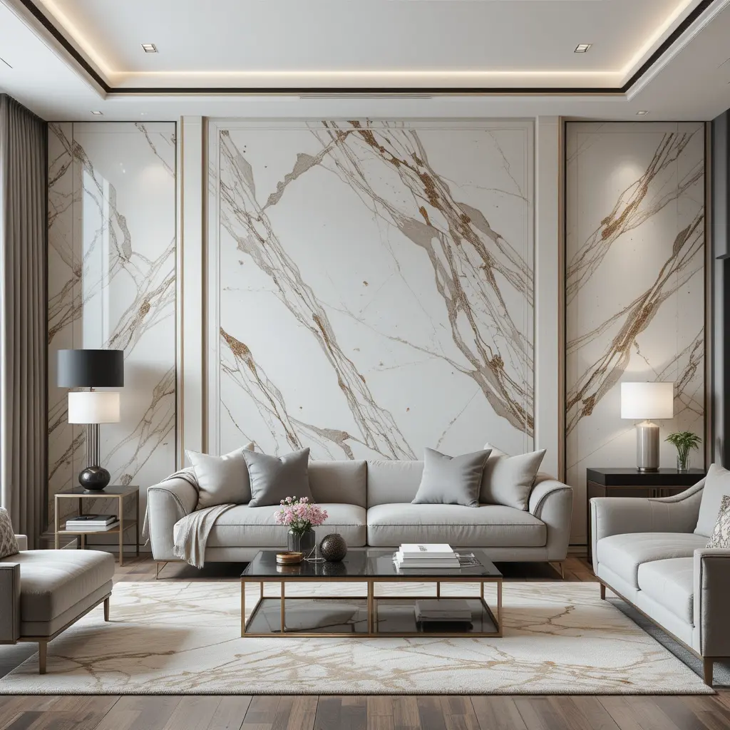 Marble Accent Wall