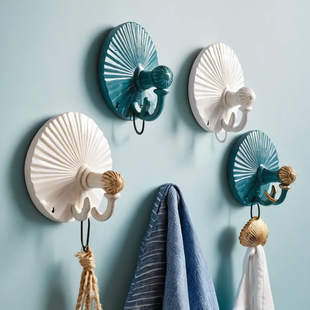 Marine-Inspired Wall Hooks