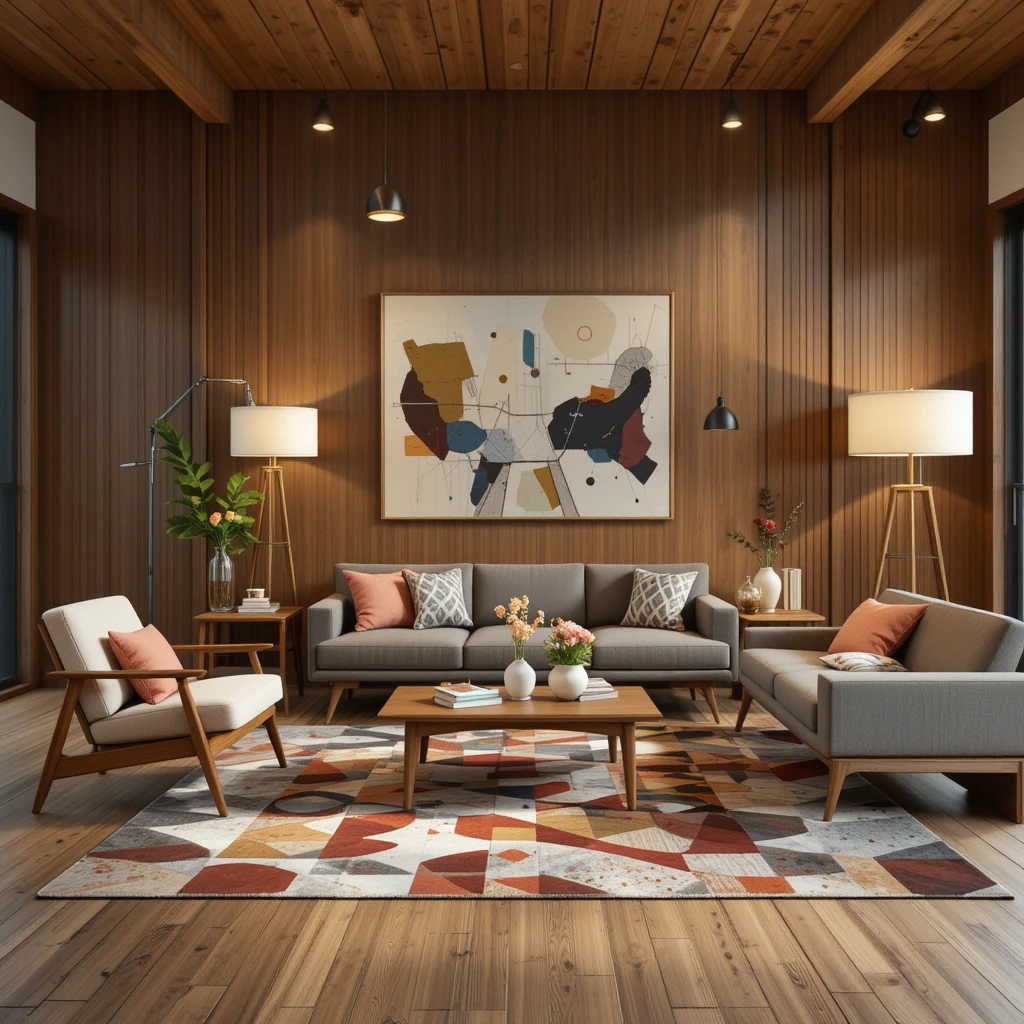 Mid-Century Modern Living Room
