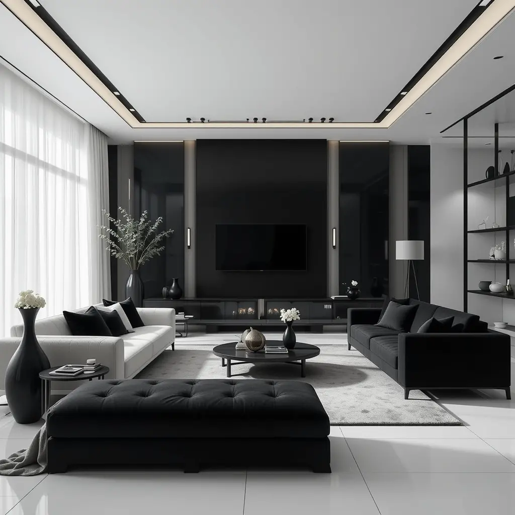 Minimalist Black and White Design