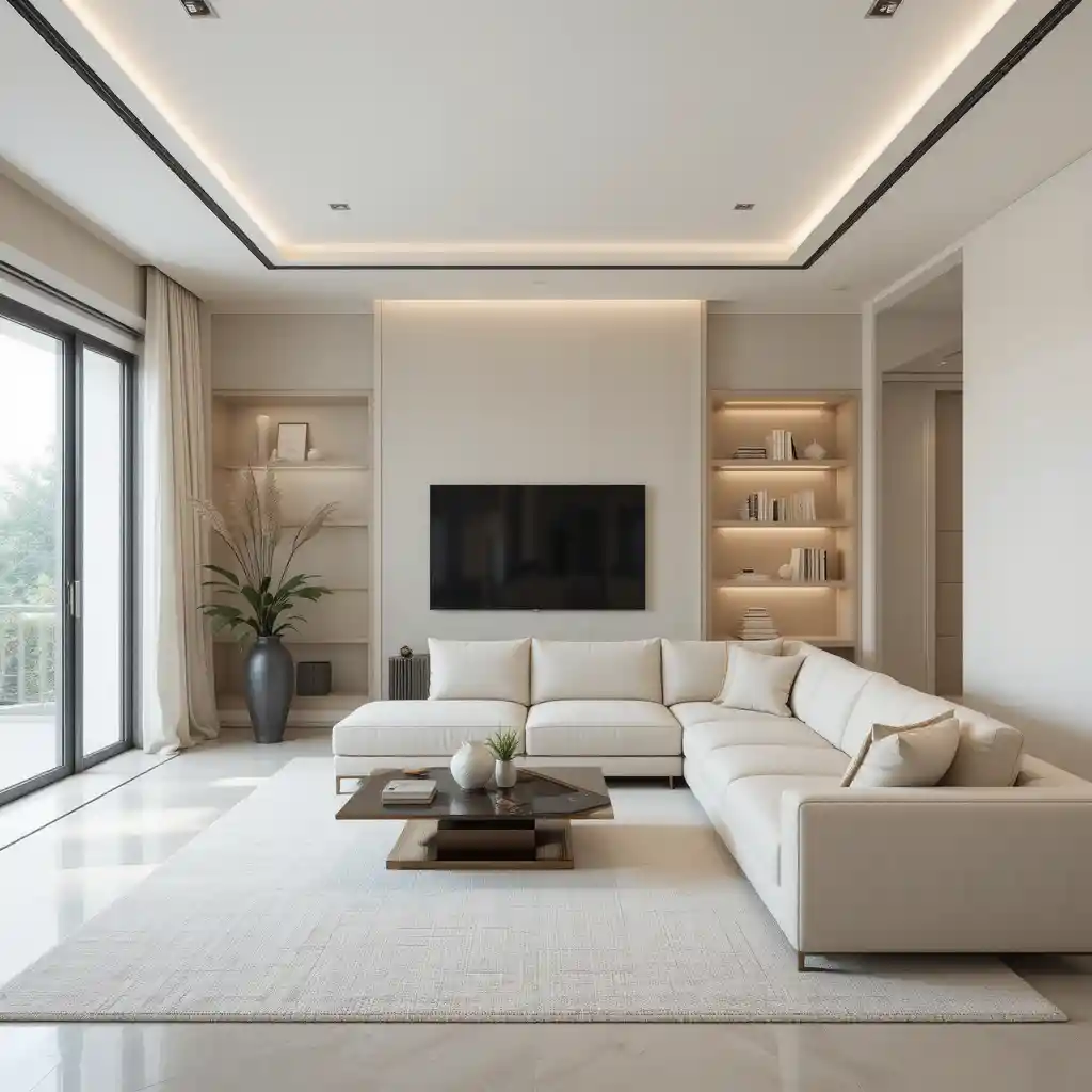 Minimalist Design with Clean Lines and Neutral Tones