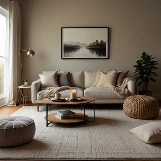 Minimalist Design with Soft Textures