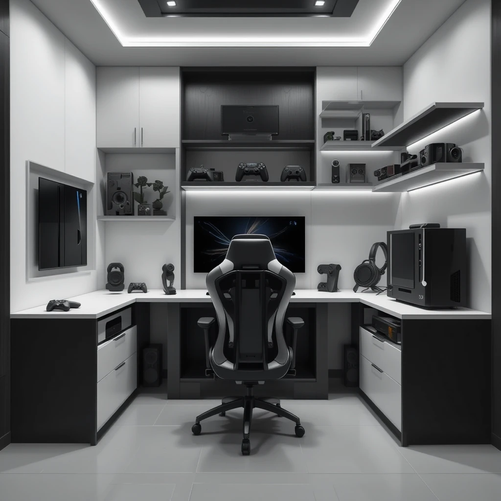 Minimalist Gaming Setup