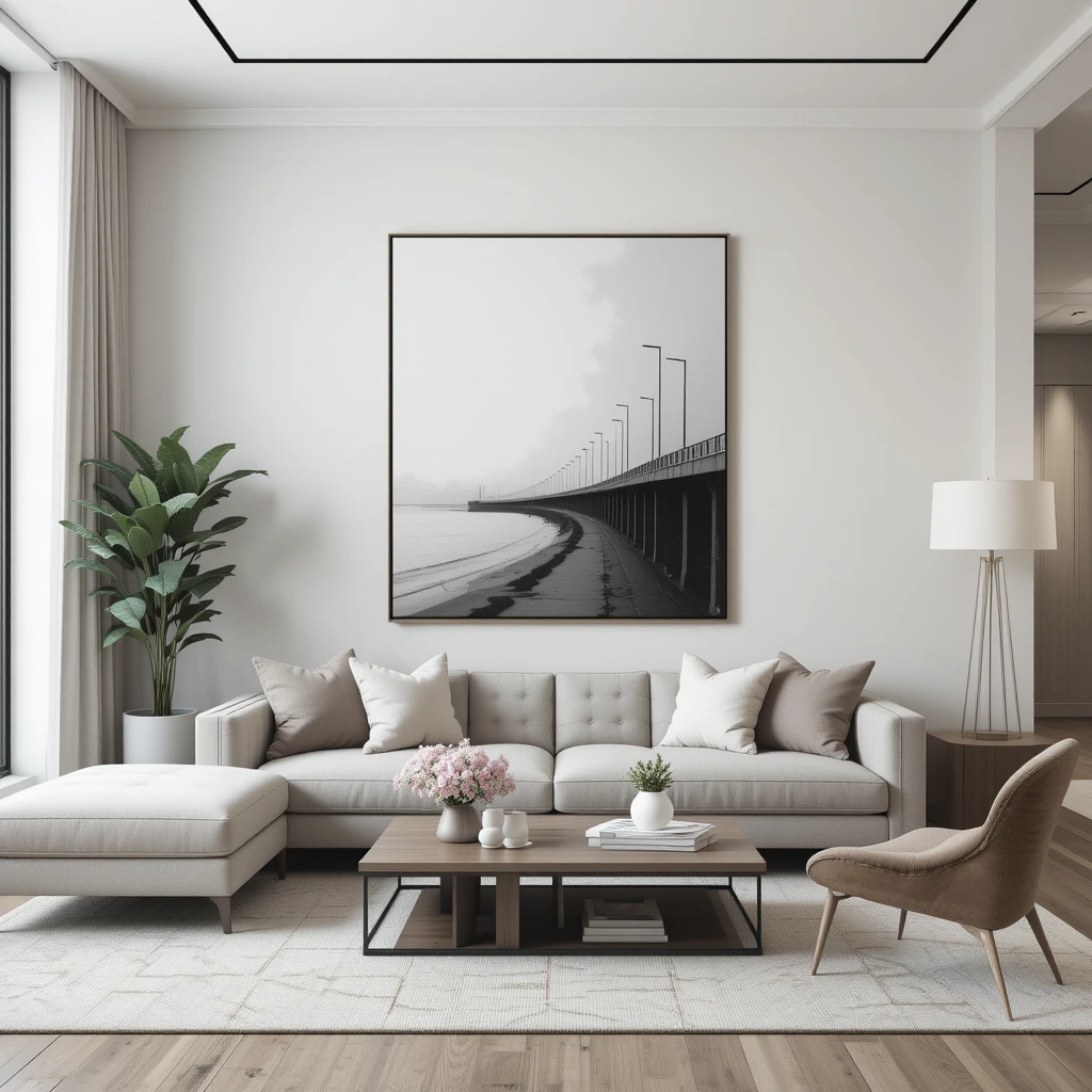 Minimalist Wall Art with a Personal Touch