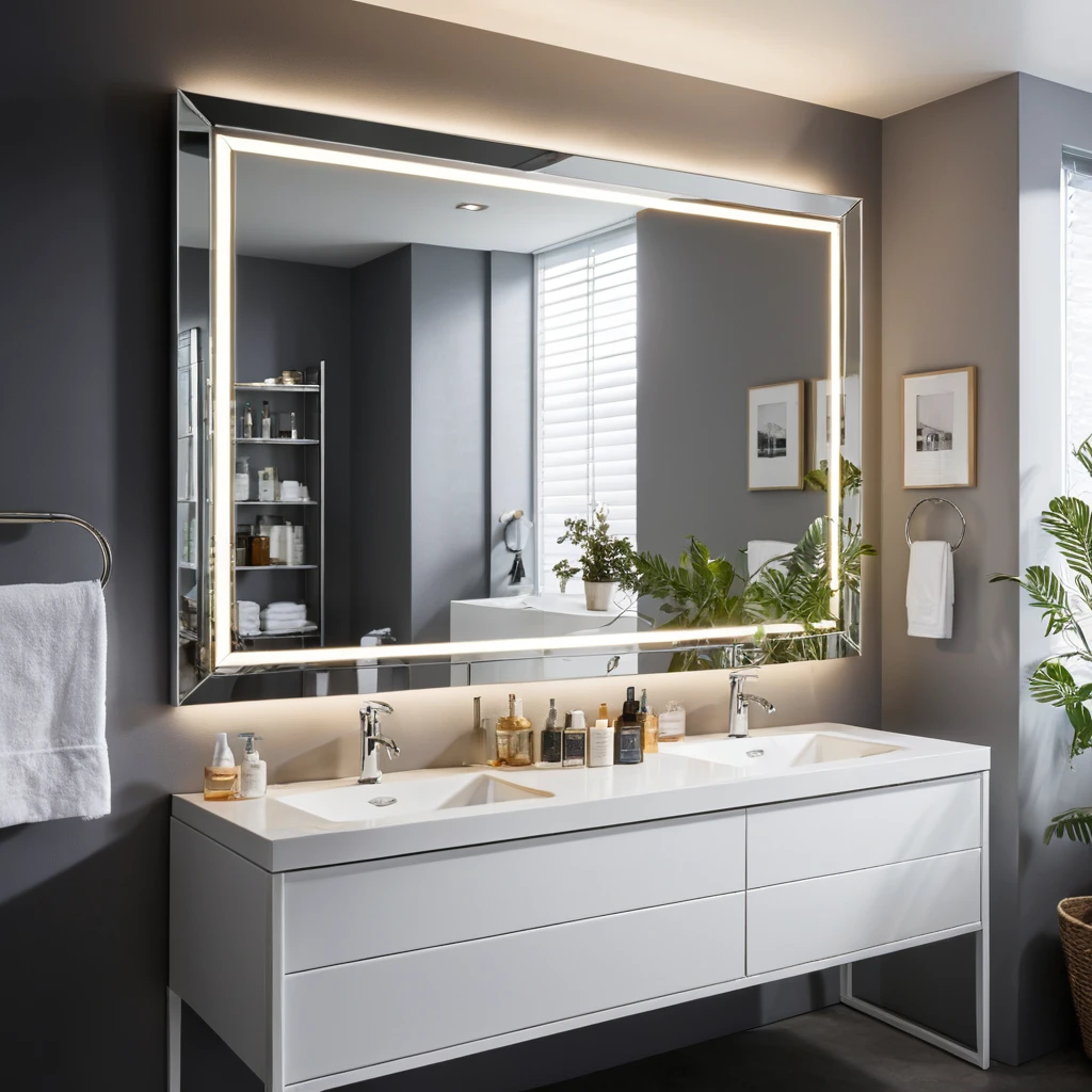 Mirrored Frame Mirror
