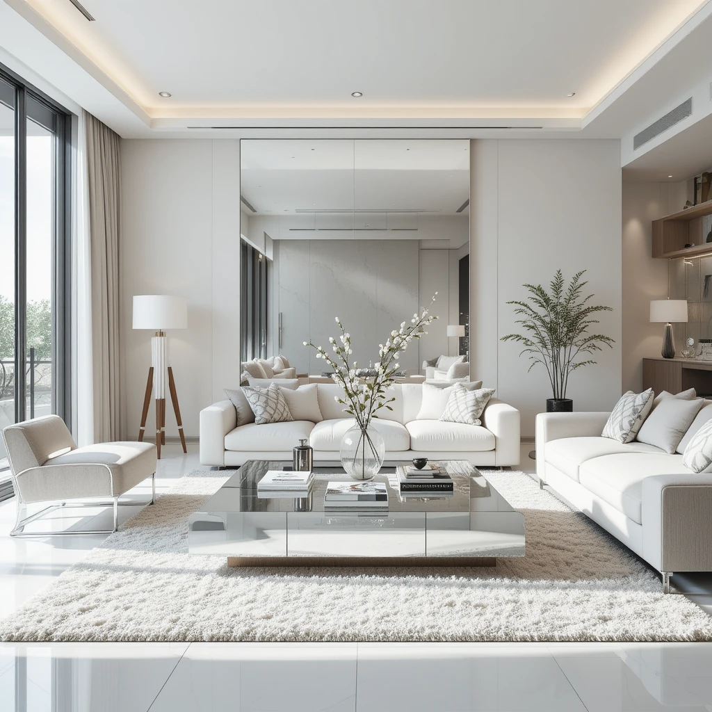 Mirrored Surfaces to Reflect Light
