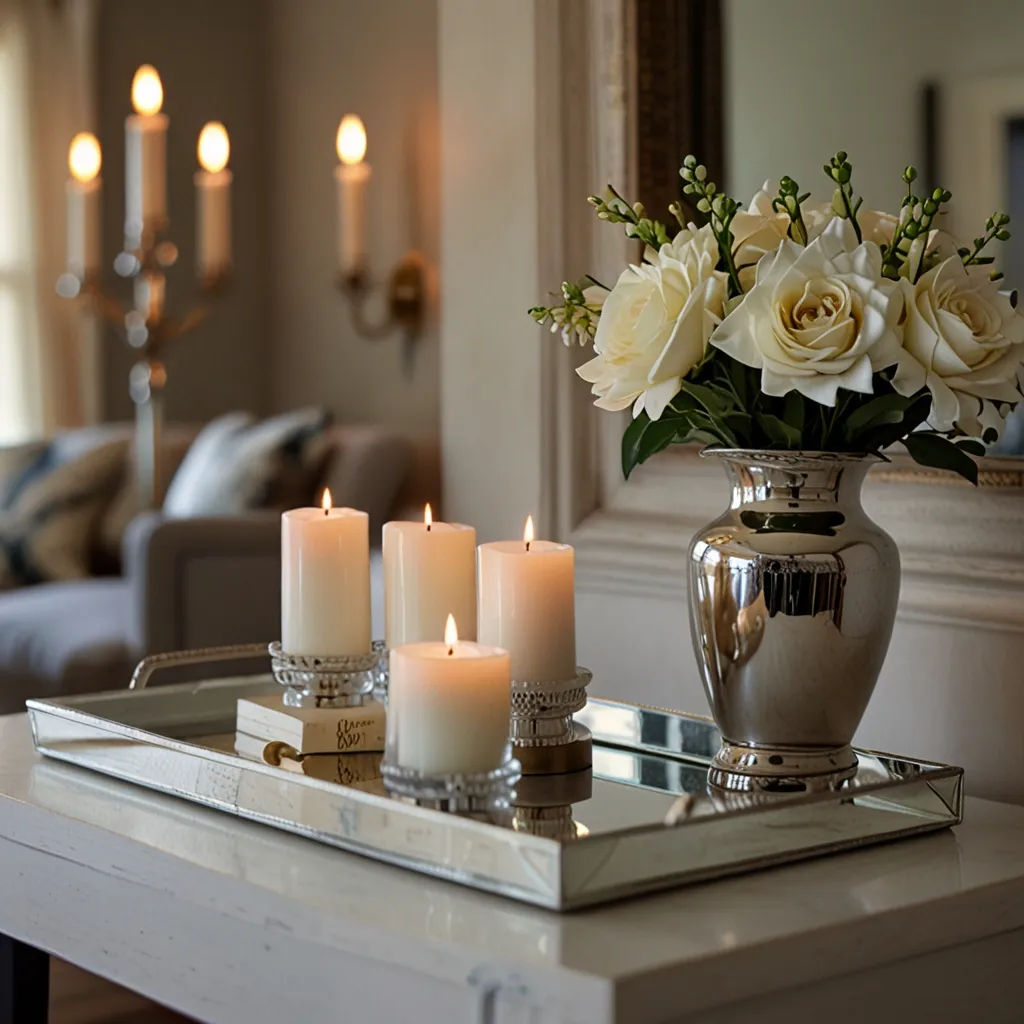 Mirrored Tray for Styling