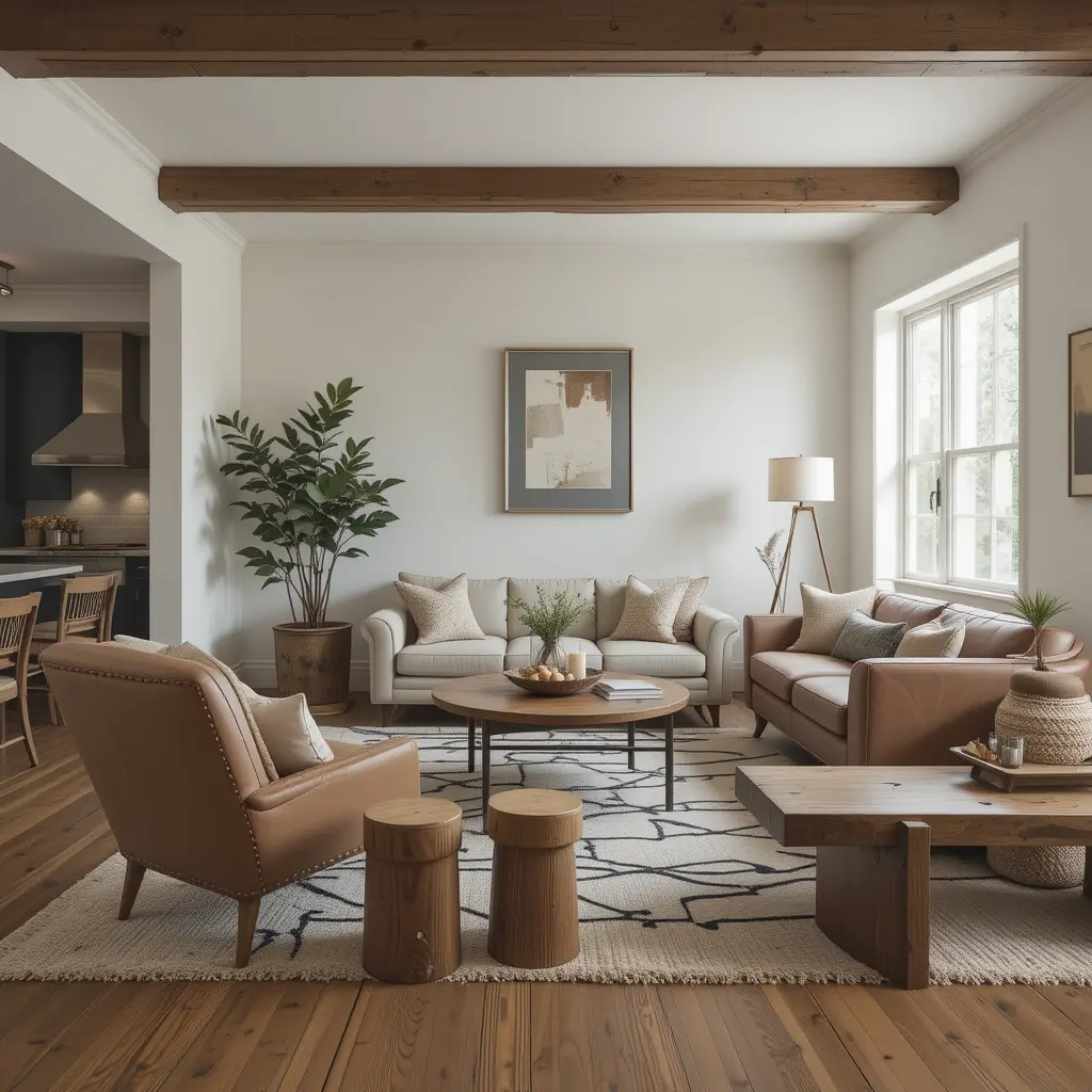 Mismatched Seating for Casual Vibes