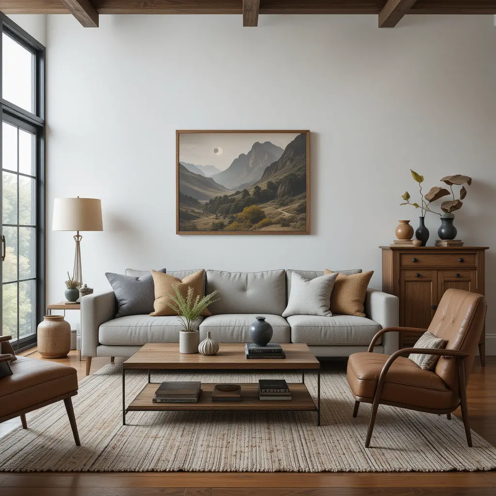 Mixing Contemporary and Vintage Furniture
