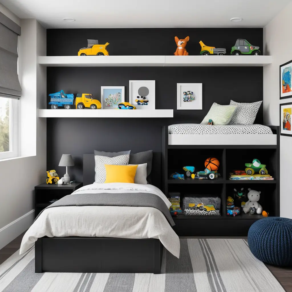 Modern Minimalist Design for Young Boys
