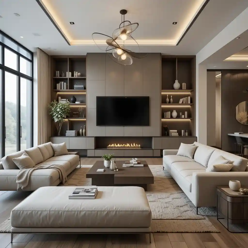 Modern Minimalist Living Room