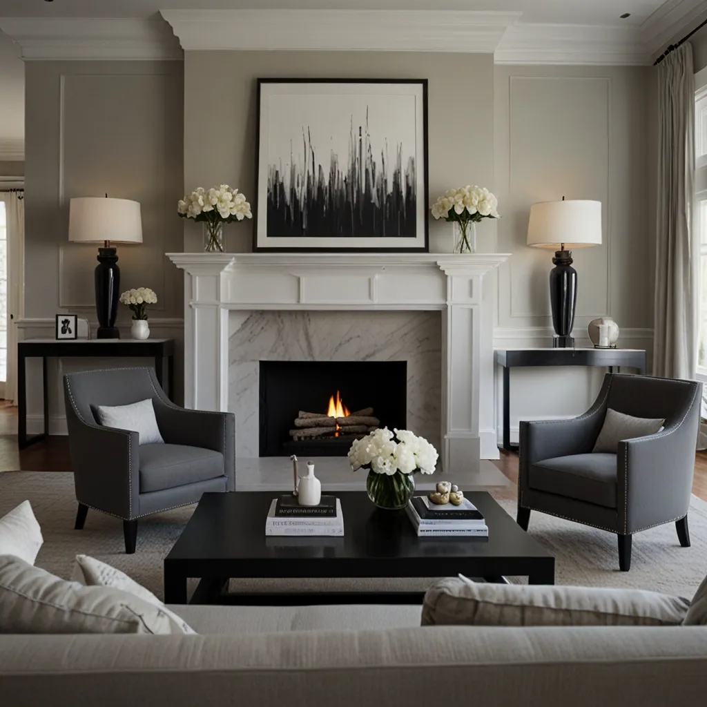 Monochromatic Minimalist Mantle