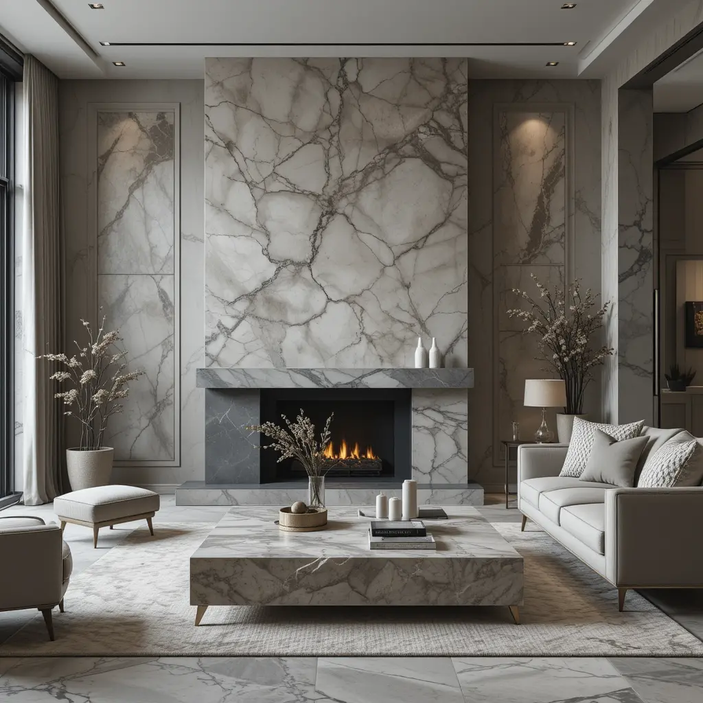 Natural Stone Elements for Texture and Elegance