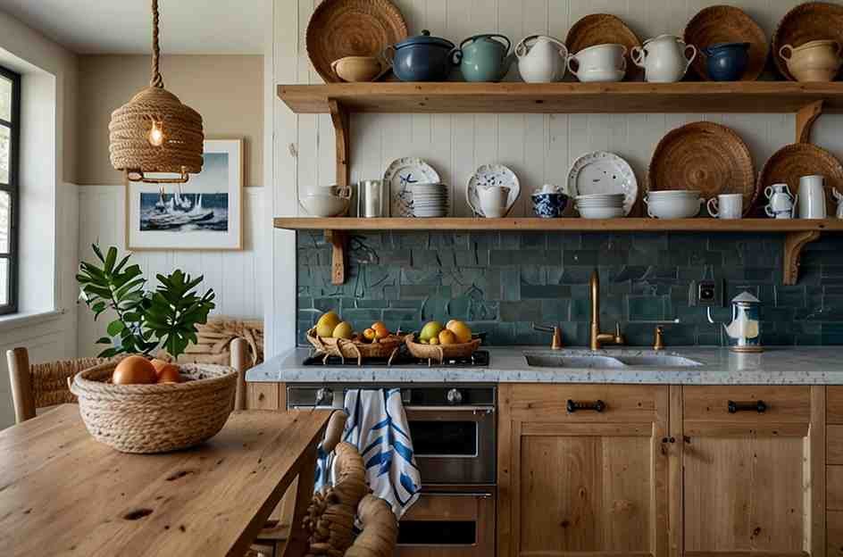 Natural Rope Accents for a Nautical Vibe