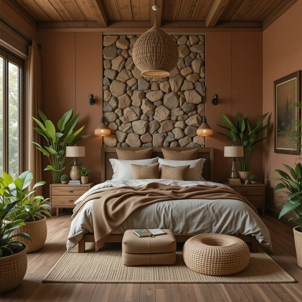 Nature-Inspired with Earth Tones