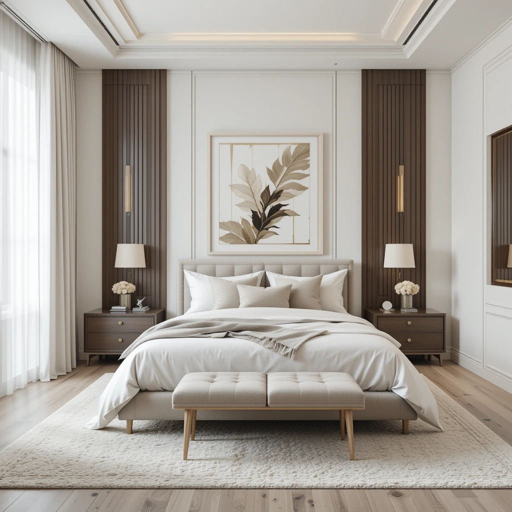 Neutral Tones with Pops of Color