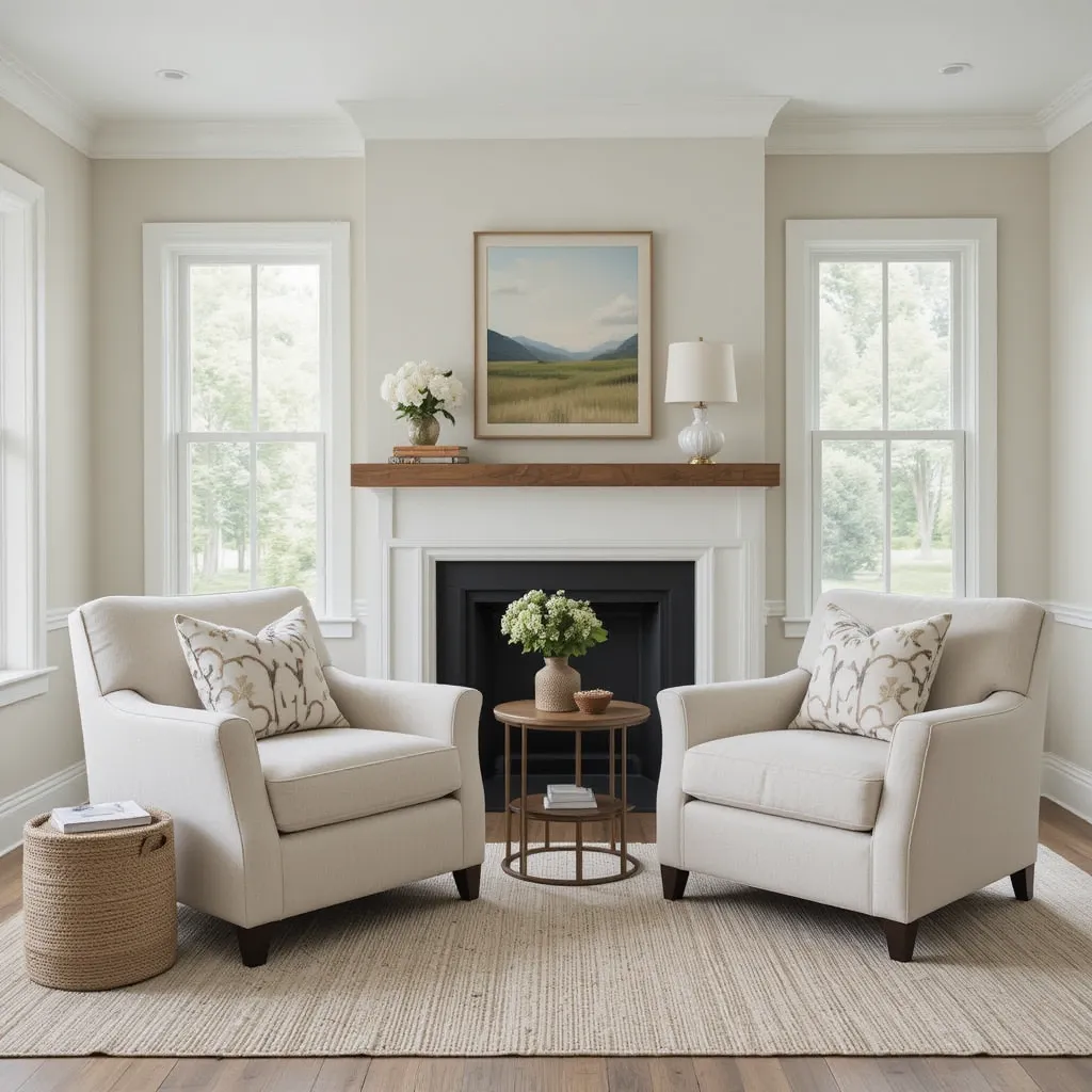 Neutral Upholstered Armchairs