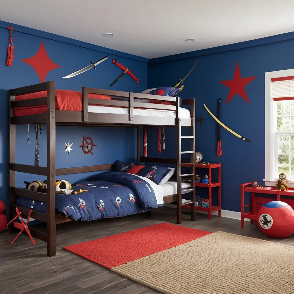 Ninja Warrior Training Room