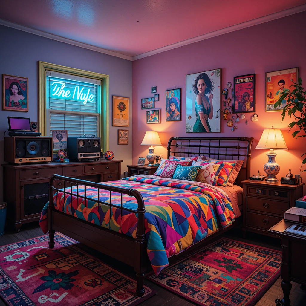 Nostalgic 80s Bedroom