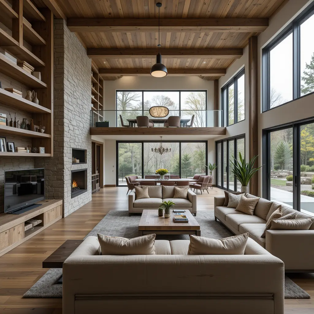 Open Concept Living Room