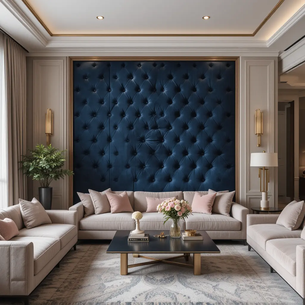 Padded Upholstered Wall