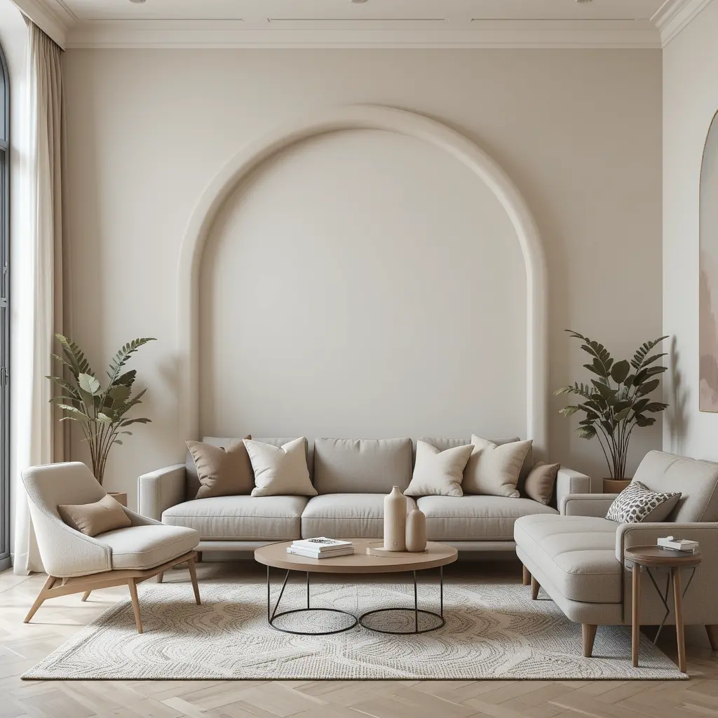 Painted Arch Design