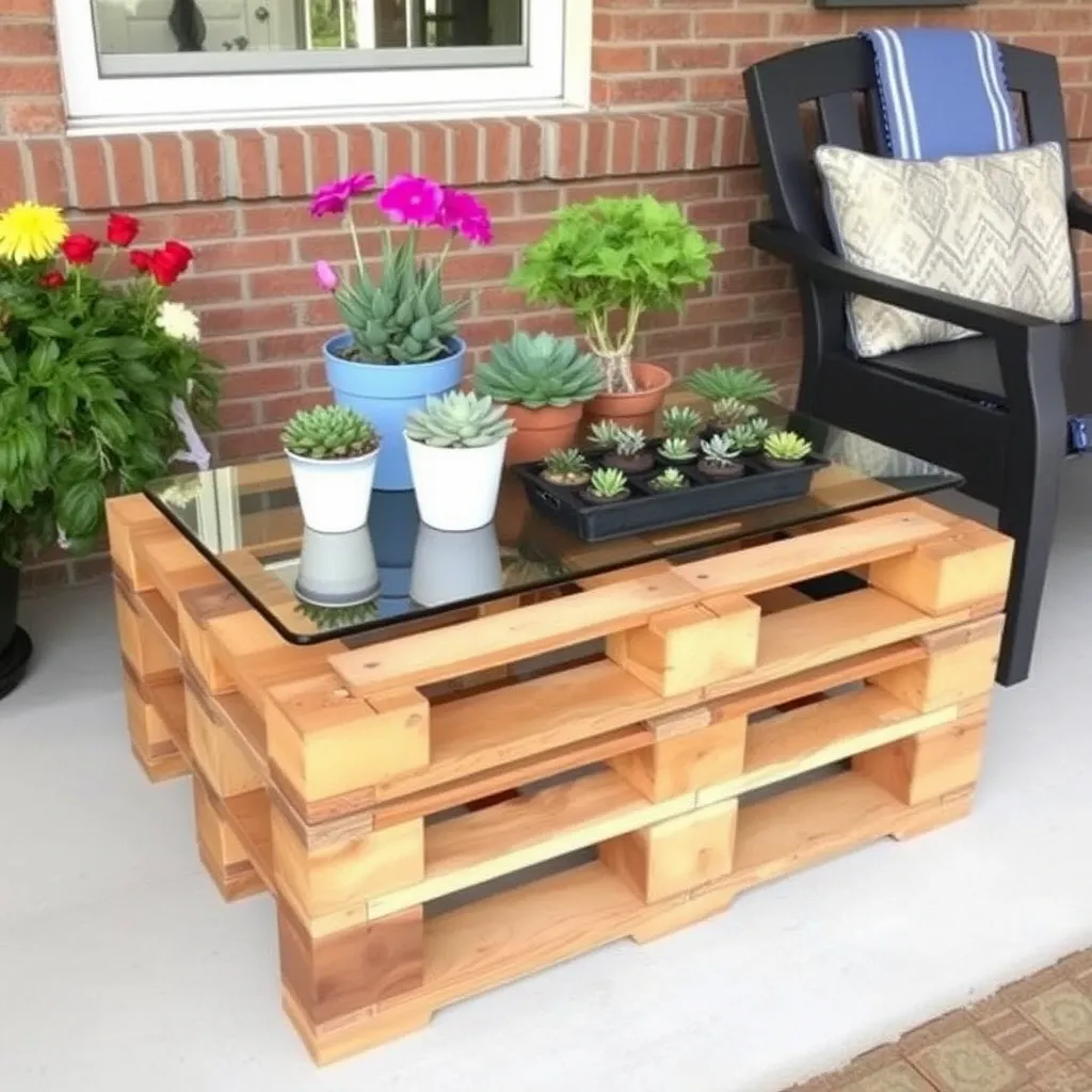 Pallet Garden Table