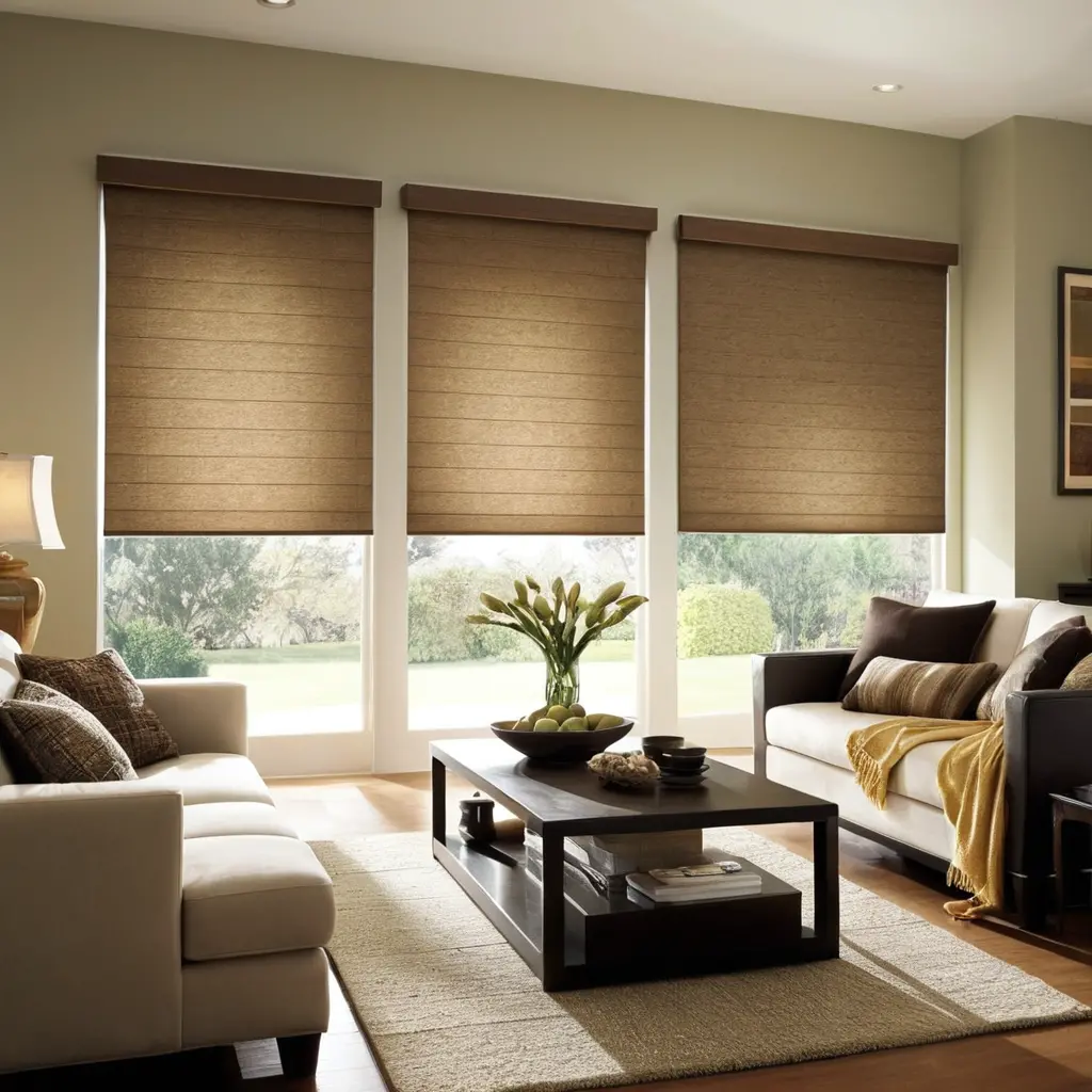 Panel Track Blinds for Large Windows