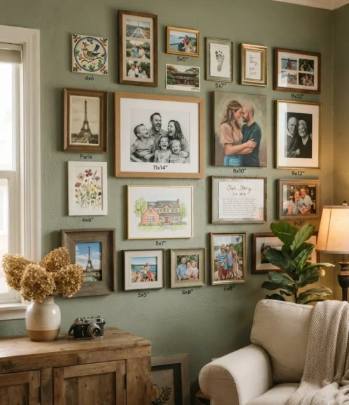 Personalized Art Gallery Wall