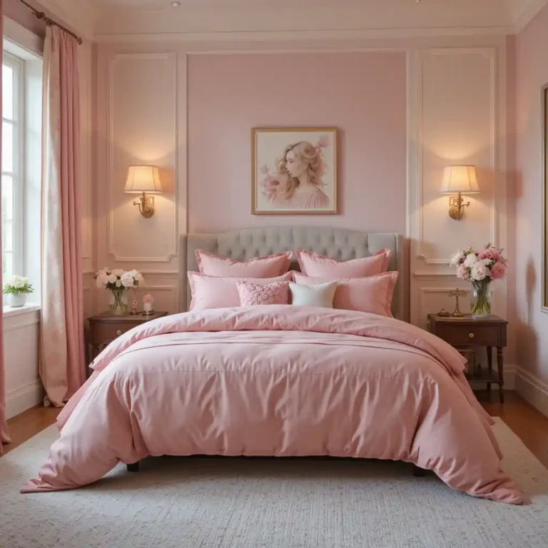 42 Beige and Pink Bedroom Ideas