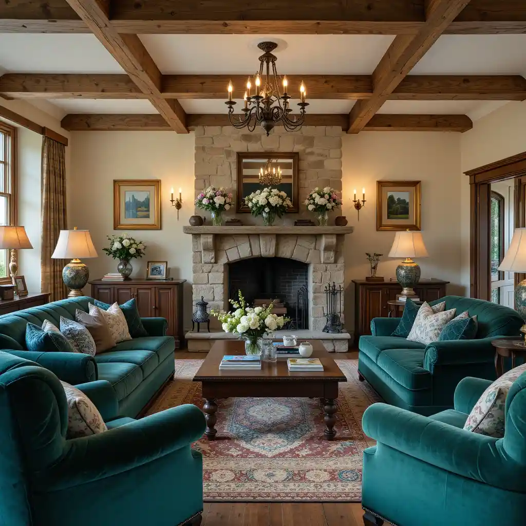 Plush Velvet Upholstery