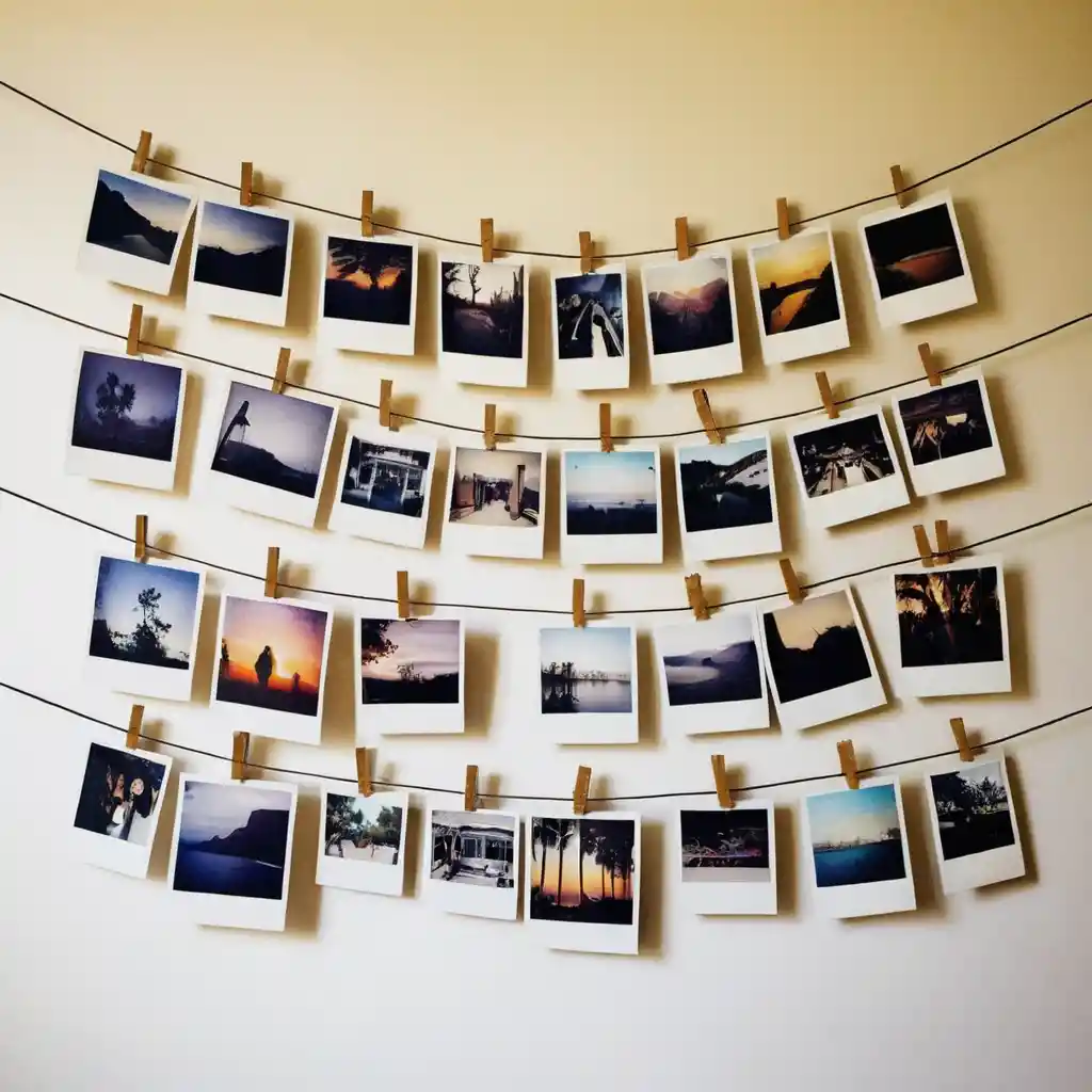 Polaroid Picture String