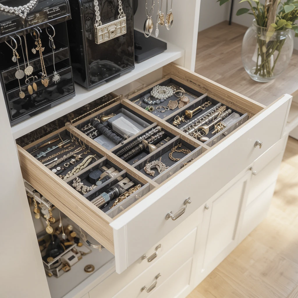 Pull-Out Racks for Jewelry