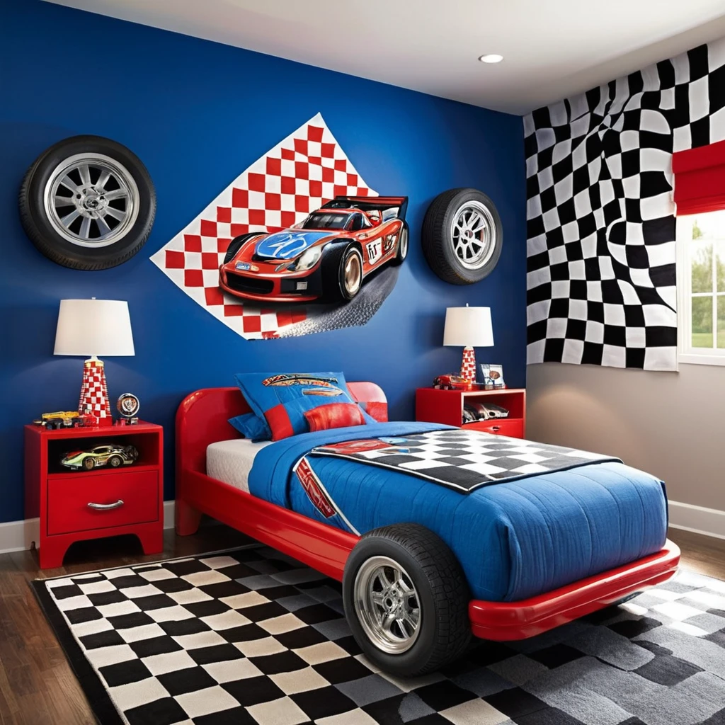 Race Car Driver’s Dream Room